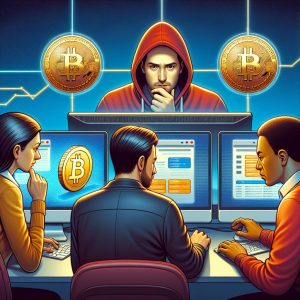 Online scammer targeting cryptocurrency.