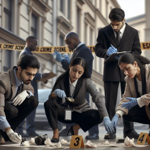 Crime scene investigation team