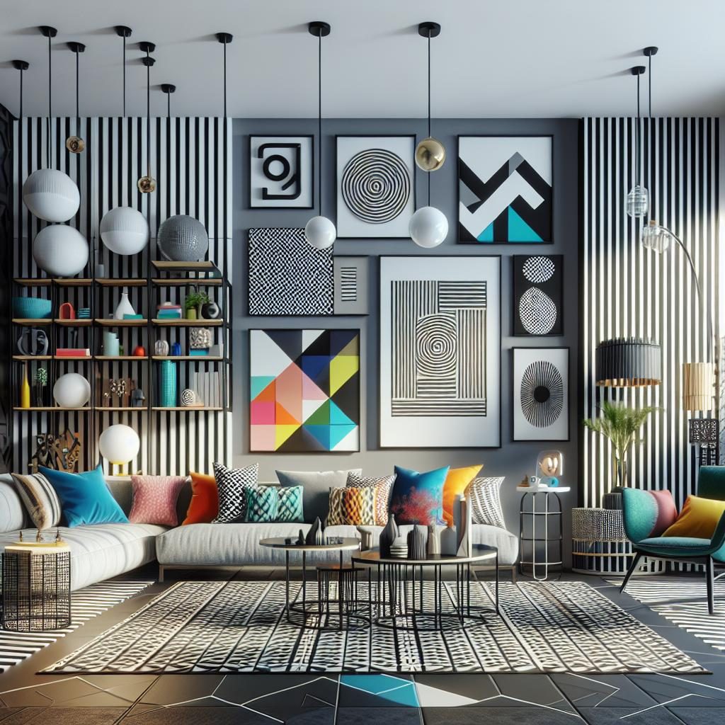 Colorful Modern Home Decor