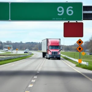 Novi I-96 Reopens After Gravel Truck Accident Leads to Hours of Detours