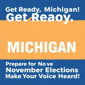 Get Ready, Michigan! Prepare for November Elections and Make Your Voice Heard!