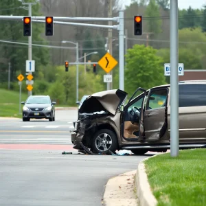 Drivers Hospitalized Following Collision at Busy Canton Township Intersection