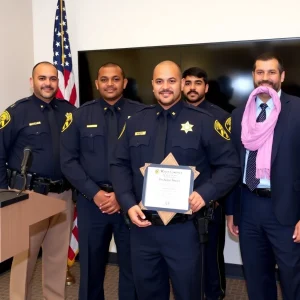 Wayne County Sheriff’s Office Celebrates Promotions and New Recruits from Arab American Community