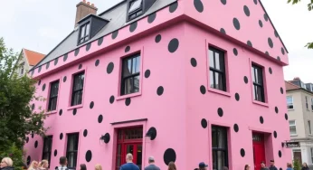 Plymouth’s Pink Building Sparks Community Debate