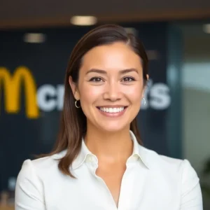 Alyssa Buetikofer, new CMO of McDonald's USA, portrait