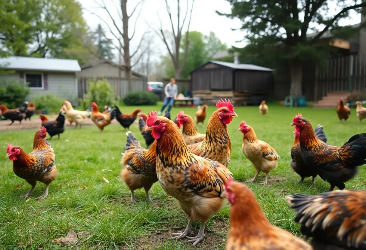 Backyard chickens in Wayne County affected by bird flu