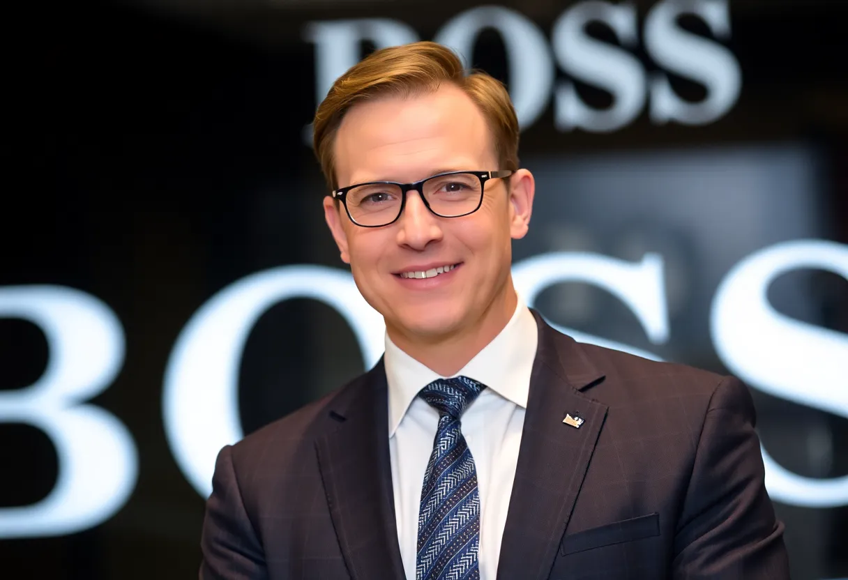 James Foster, Senior Vice President of Global Marketing at Hugo Boss