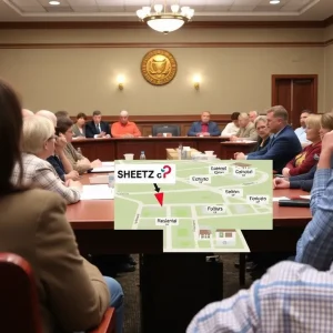 Livonia City Council meeting where the Sheetz gas station proposal was rejected