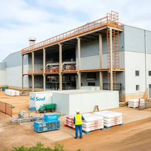 Construction of new meat processing facility in Manchester