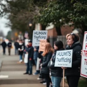 Community awareness campaign against human trafficking in Redford Township