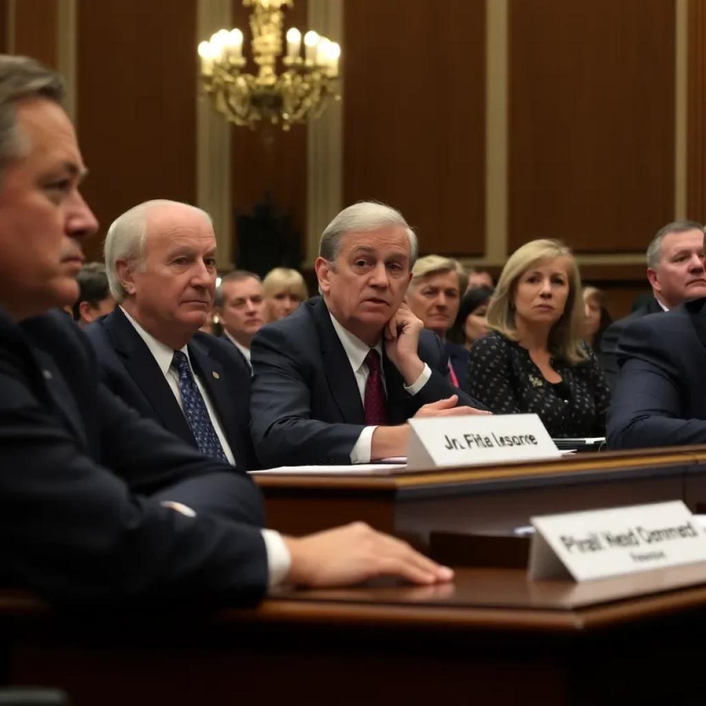 Senate hearing regarding controversial nomination