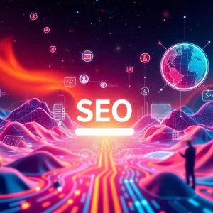 Visual representation of SEO trends for 2025