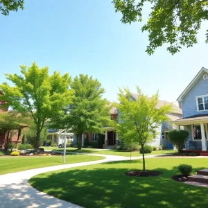 A street view of homes for sale in Southeast Michigan