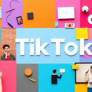 Collage illustrating TikTok marketing trends for 2025 including authenticity, engagement, and Gen Z.