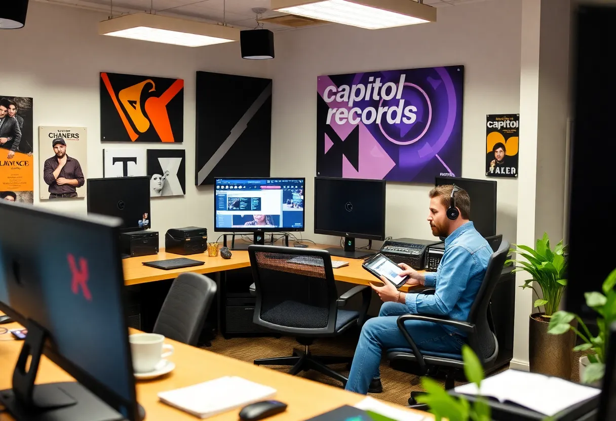 Brian Dackowski leading Capitol Records' digital marketing team