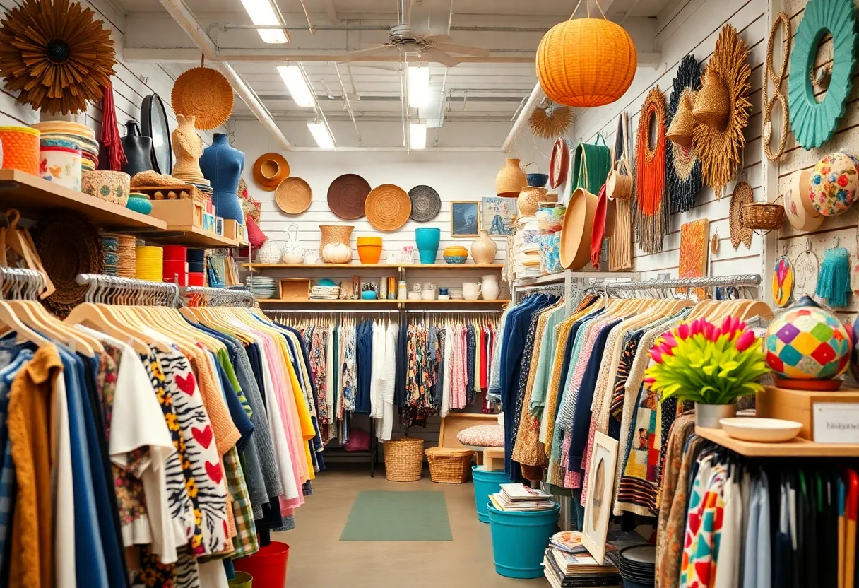 Interior view of the new Salvation Army thrift store in Novi