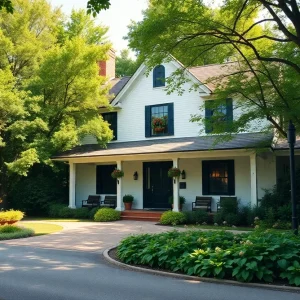 The renovated Byrd Center farmhouse that serves as a museum for Black culture.