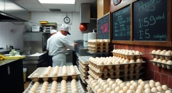 Saginaw Restaurants Struggle Amid Egg Price Crisis