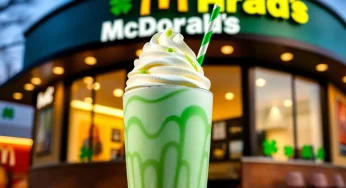 Shamrock Shake Returns to Michigan for a Good Cause