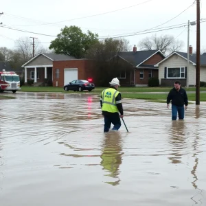 Emergency crews assist residents in flooded Southwest Detroit