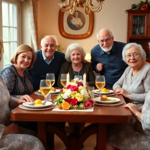 Family brunch for Timmermann's 79th wedding anniversary