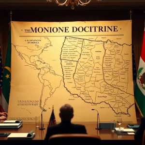 Representation of the Monroe Doctrine in modern Latin America