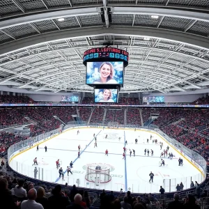 Concept design of a new women's hockey arena