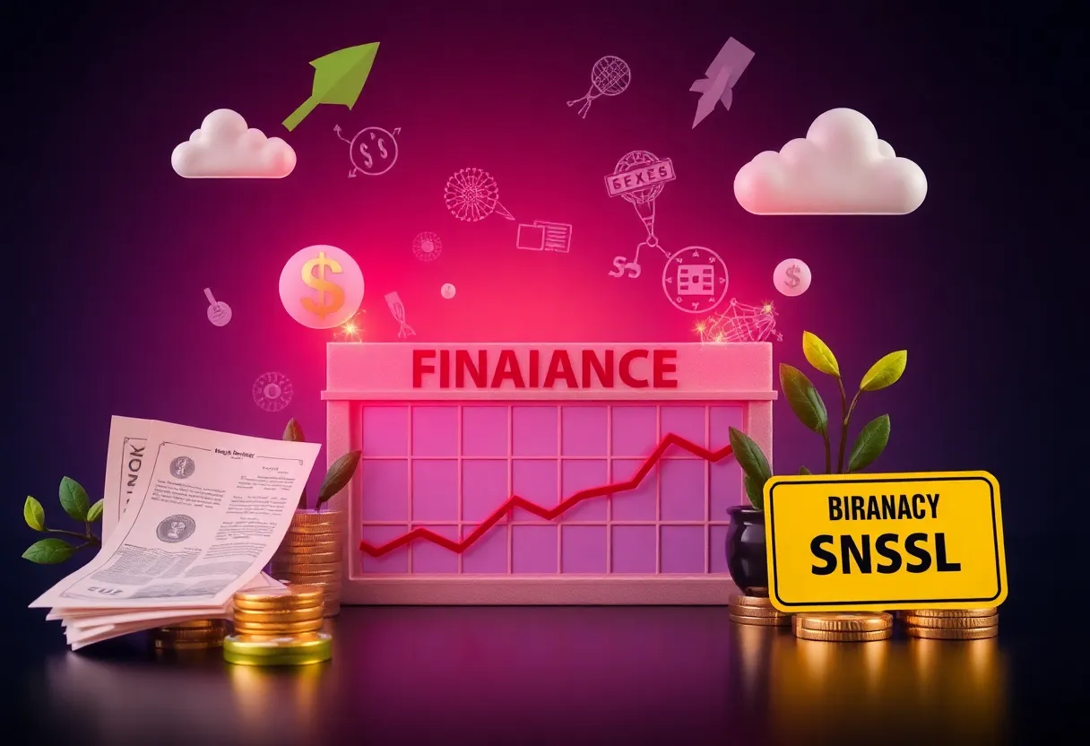 Conceptual representation of biotechnology and finance changes