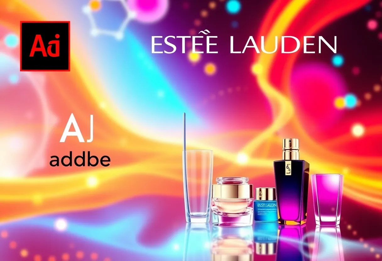 Innovative digital marketing campaign by Adobe and Estée Lauder