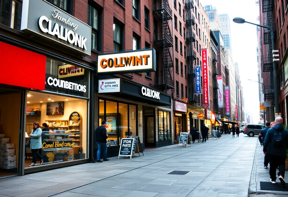 New York businesses showcasing unique branding solutions