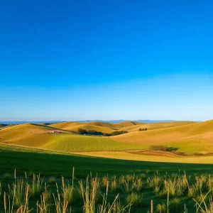 A peaceful Michigan landscape symbolizing hope for unemployed workers