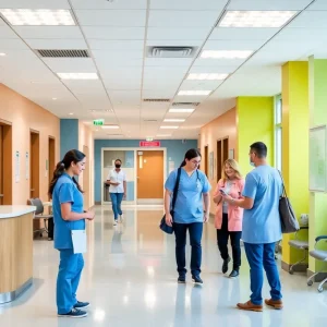 Interior of Patient Advocate Center focusing on billing support