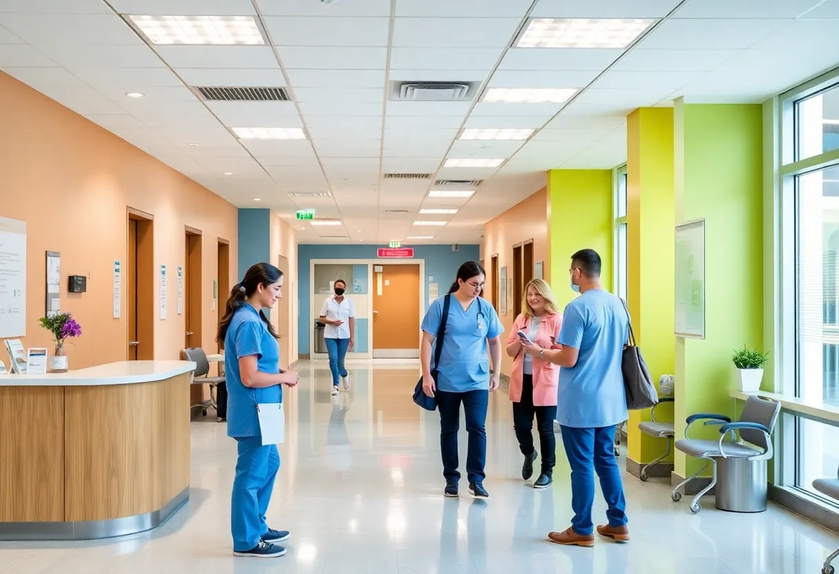 Interior of Patient Advocate Center focusing on billing support