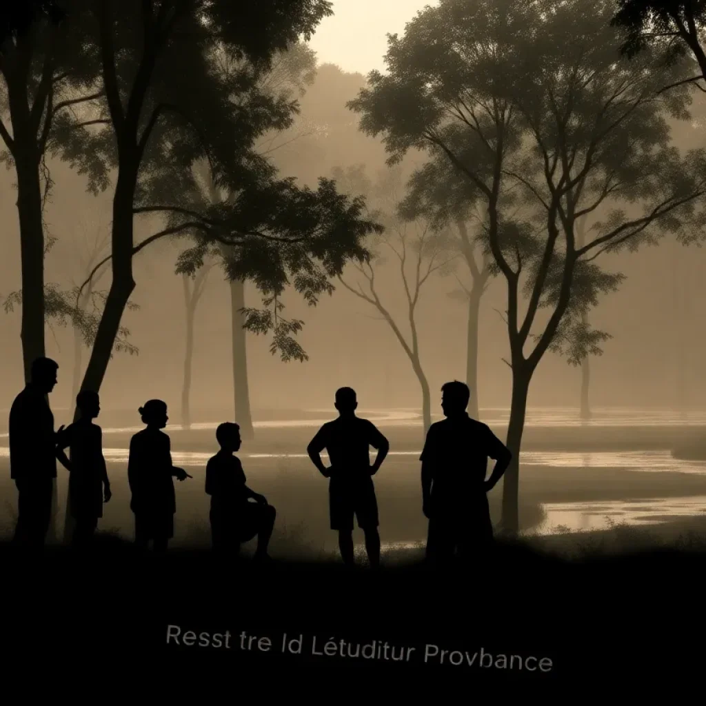 Villagers in a remote area facing a health crisis