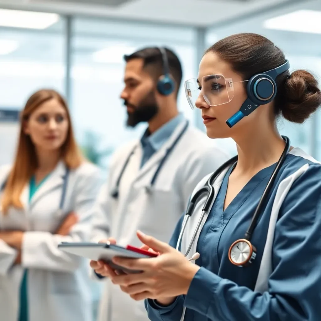 Technology assisting healthcare professionals