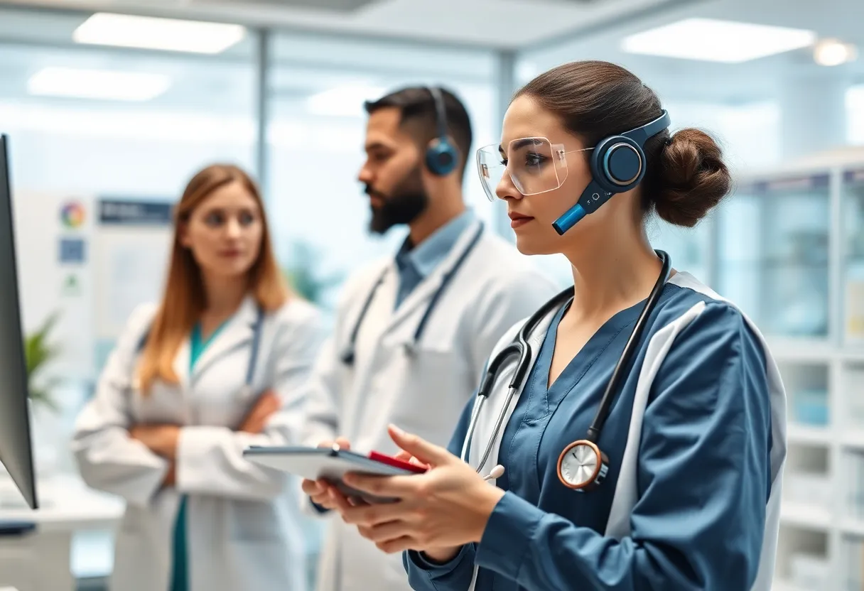 Technology assisting healthcare professionals
