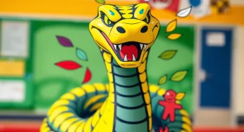 Canton High School Unveils New ‘Cobras’ Mascot