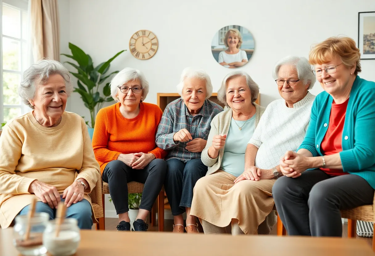 Seniors receiving support through the PASSPORT program.