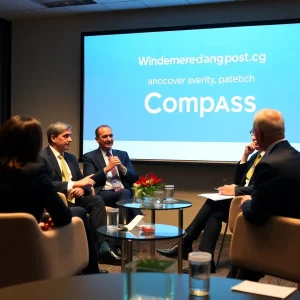 Real estate professionals in Seattle discussing market integrity and competition.