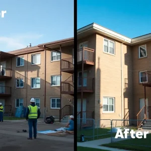 Renovation of low-income housing units in Jackson