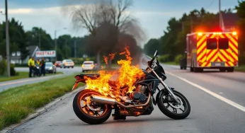 Tragic Easter Sunday in Redford Township: Motorcyclist Killed in Hit-and-Run