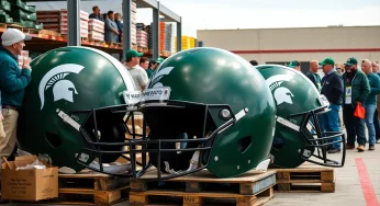 Michigan State University Surplus Store Auctions Historic Helmets