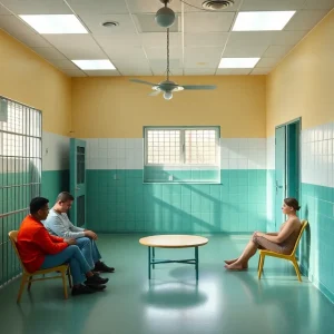 Therapeutic space in jail for mental health program