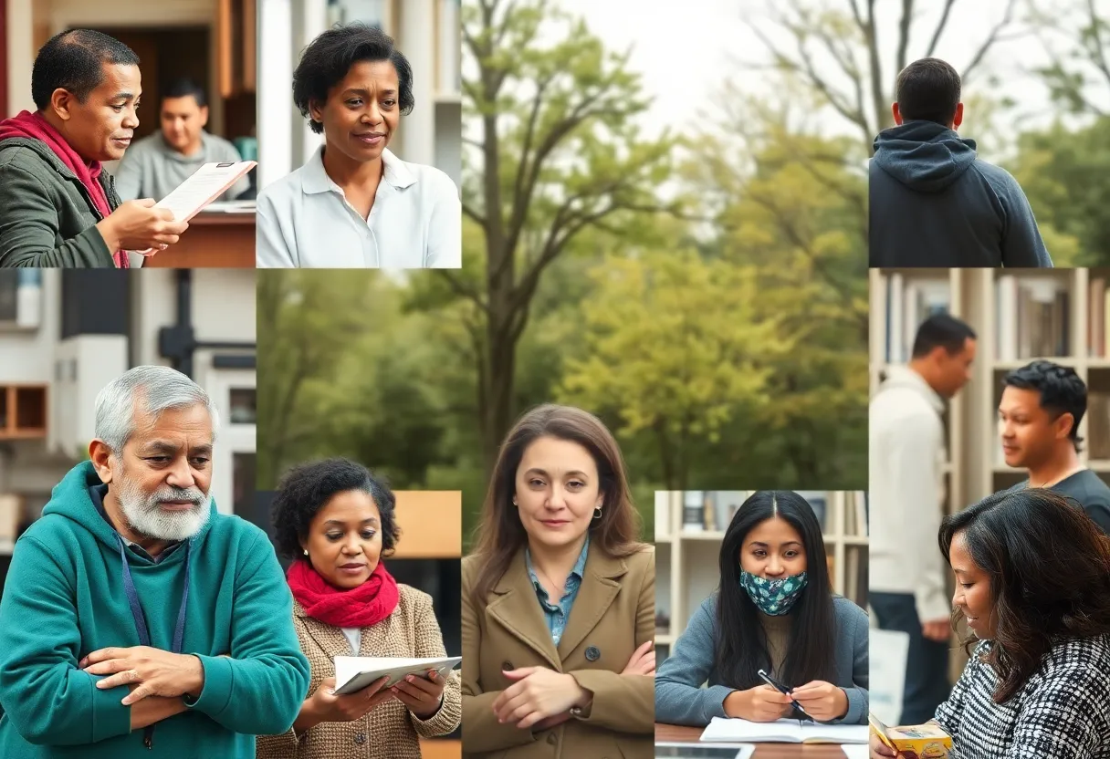 Community support for justice-involved individuals in North Carolina.